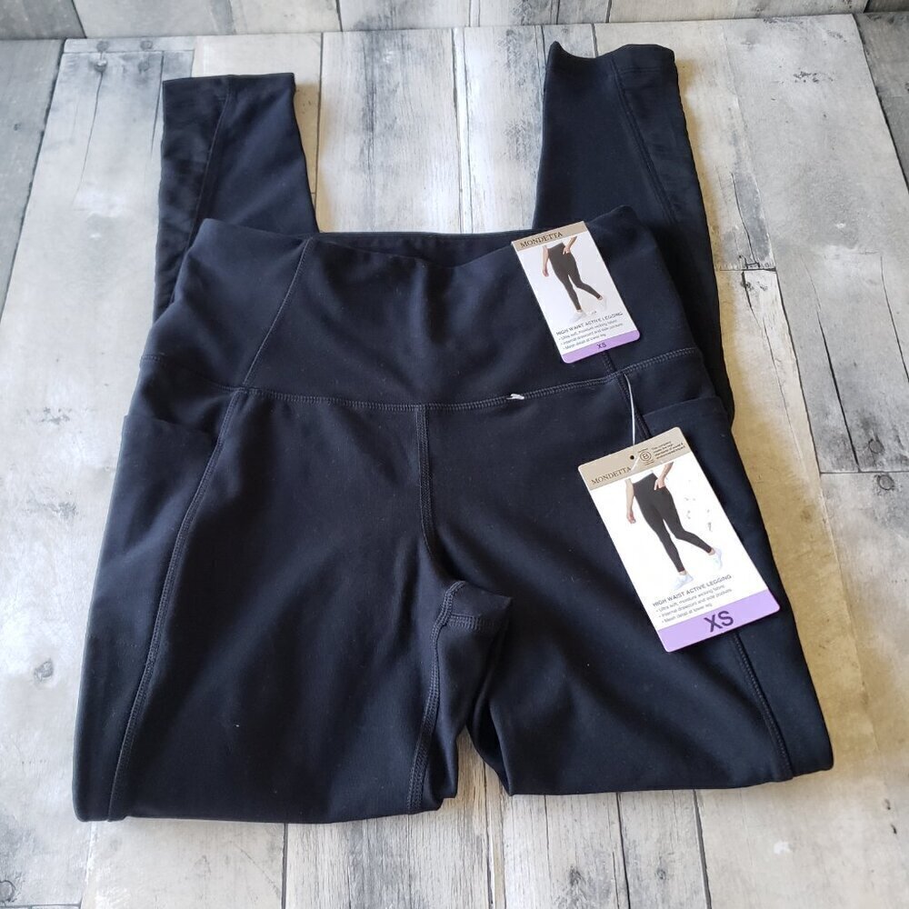 NWT - Mondetta Black Leggings for Women – Size XS - Picture 5 of 8